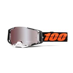 100 Percent Armega Mirror Lens Goggles-blacktail Hiper Silver