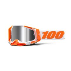 100% Racecraft 2 Goggles-Mirrored Flash Lens