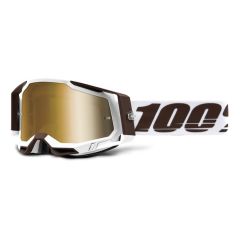 100% Racecraft 2 Mirror Goggles -Snowboard True Gold