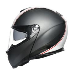 AGV Sportmodular Cover Matte Gunmetal/White Helmet