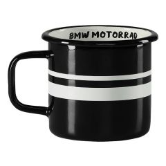 BMW Twin Stripes Enamel Cup