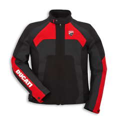 Ducati Corse Tex C3 Jacket Black/Red- Size 50 