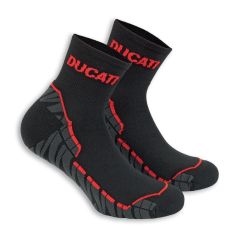 Ducati Technical Socks Comfort Black-Red (Size 43-46)