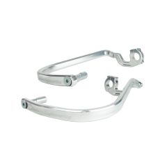 Enduro Engineering EVO 2 Silver Debris Deflectors With 1-1/8” Tapered Clamp Set