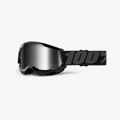 100% Strata 2 Youth Goggles- Mirrored Lens
