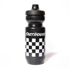 Fasthouse Checkers Water Bottle - Black