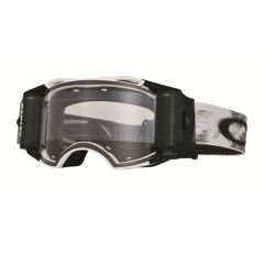 Oakley Airbrake MX with Race-Ready Roll-Off System Goggles - White