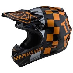Troy Lee Designs SE4 Polyacrylite Checker Helmet