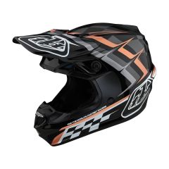 Troy Lee Designs SE4 Polyacrylite Warped MIPS Helmet