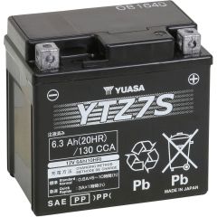 Yuasa YTZ7S Factory Activated AGM High Performance Battery