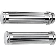 Pro-One Chrome Billet Aluminum Grips - Standard - 801200