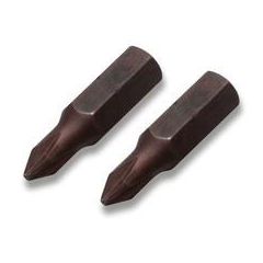 Motion Pro JIS Crosshead 1/4" Hex-Drive Bit, Size No.1, (2-Pack) - 08-0576