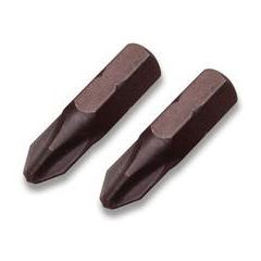 Motion Pro JIS Crosshead 1/4" Hex-Drive Bit, Size No.2, (2-Pack) - 08-0577