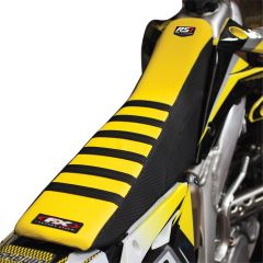 Factory Effex RS1 Seat Cover Black/Yellow - 18-29424 | Suzuki RM-Z450 2008-2017