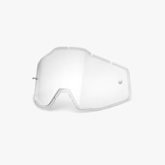 100 Percent Racecraft / Accuri / Strata Anti-fog Injected Replacement Lens