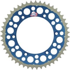 Renthal 520 Twinring Heavy Duty Rear Sprocket Blue - 48T - 2240-520-48GPBU