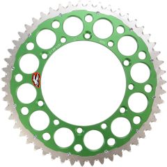 Renthal 520 Twinring Heavy Duty Rear Sprocket Green - 51T - 1120-520-51GPGN