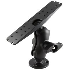 RAM Mounts 2.25" Ball Mount with 11" X 3" Rectangle Base & 3.68" Round Base Kit - RAM-D-111-C