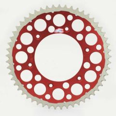 Renthal 520 Twinring Heavy Duty Rear Sprocket Red - 49T - 1540-520-49GPRD