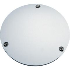 Pro-One Millennium Derby Cover Smooth - 3-Hole - Chrome - 202120