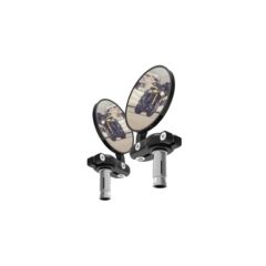 Oxford Mirror Bar End BK - D