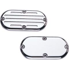 Pro-One Inspection Covers Smooth - Chrome - Oval - 202140