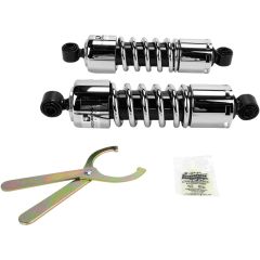 Progressive Suspension 412 Series Shocks 11in. - Chrome - 412-4037C