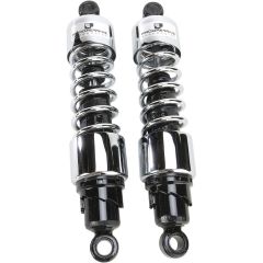 Progressive Suspension 412 Series Shocks 12in. - Chrome - 412-4402C