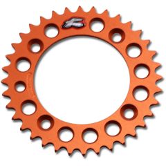 Renthal 415 Ultralight Rear Sprocket Orange - 36T - 491--415-36P-OR