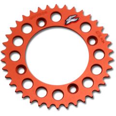 Renthal 415 Ultralight Rear Sprocket Orange - 38T - 491--415-38P-OR