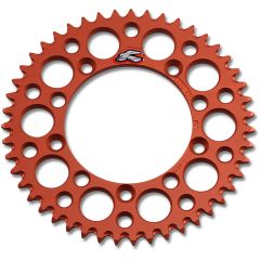 Renthal 420 Ultralight Rear Sprocket Orange - 46T - 192U-420-46GPOR