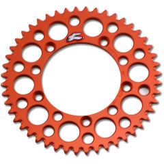 Renthal 420 Ultralight Rear Sprocket Orange - 48T - 192U-420-48GPOR