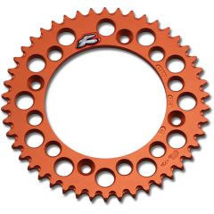 Renthal 428 Ultralight Rear Sprocket Orange - 44T - 441U-428-44GPOR