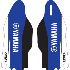 Factory Effex Lower Fork Graphics Yamaha - Blue/White - 17-40218