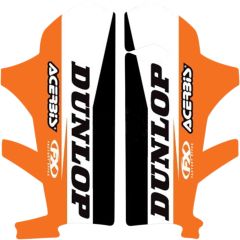 Factory Effex Lower Fork Graphics KTM - White/Orange - 17-40570