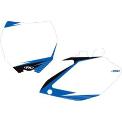 Factory Effex Number Plate Backgrounds White - 12-64226