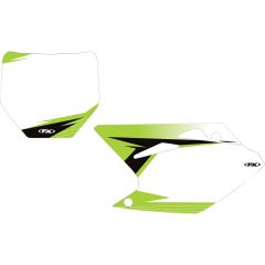 Factory Effex Number Plate Backgrounds White - 19-64140