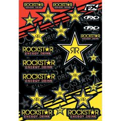 Factory Effex Rockstar Yellow Sticker Kit - 15-68702