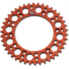 Renthal 520 Ultralight Rear Sprocket Orange - 42T - 224U-520-42GPOR