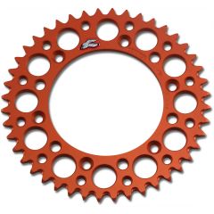 Renthal 520 Ultralight Rear Sprocket Orange - 44T - 224U-520-44GPOR