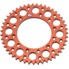 Renthal 520 Ultralight Rear Sprocket Orange - 47T - 224U-520-47GPOR