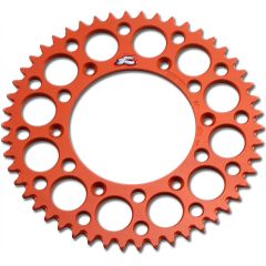 Renthal 520 Ultralight Rear Sprocket Orange - 50T - 224U-520-50GPOR