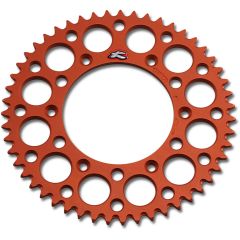 Renthal 520 Ultralight Rear Sprocket Orange - 51T - 224U-520-51GPOR