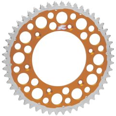 Renthal 520 Twinring Heavy Duty Rear Sprocket Orange - 52T - 2240-520-52GPOR