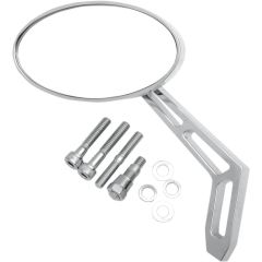 Pro-One Oval Smooth Head Mirror with Weekend Warrior Cutout Stem
