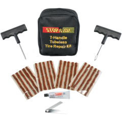 Stop & Go TUBELESS T-HANDLE TIRE REPAIR KIT - 1020