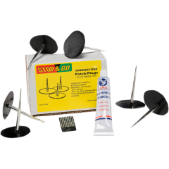 Stop & Go PATCH/PLUG REPAIR PLUGS W/GLUE (6PK) - 3002
