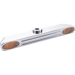 Pro-One Millennium Triple Tree Marker Light Bars - Ball milled - Chrome - 401720