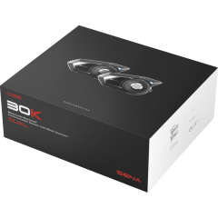 Sena 30K Motorcycle Bluetooth® Communication System with Mesh Intercom and HD Speakers Dual Pack - 30K-03D