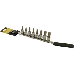 CruzTOOLS CRUZTOOLS 8 PIECE HEX BIT SET METRIC - ME38HBS